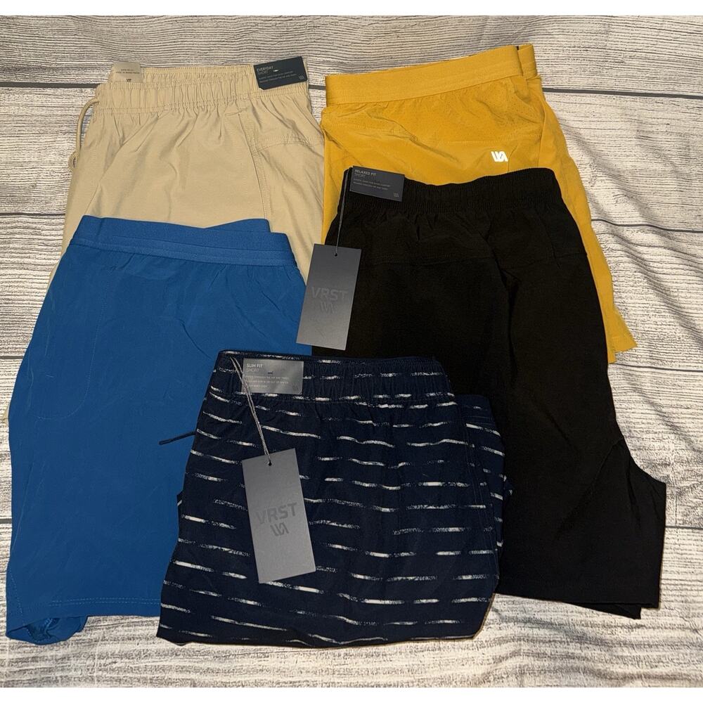 Bundle Lot Of 5 Pairs NEW W/ Tags Mens VRST Shorts Extra Large 5” Inseam XL